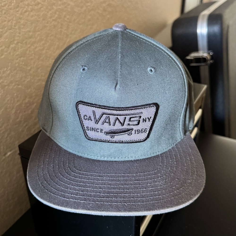 Vans Green and Gray Hat